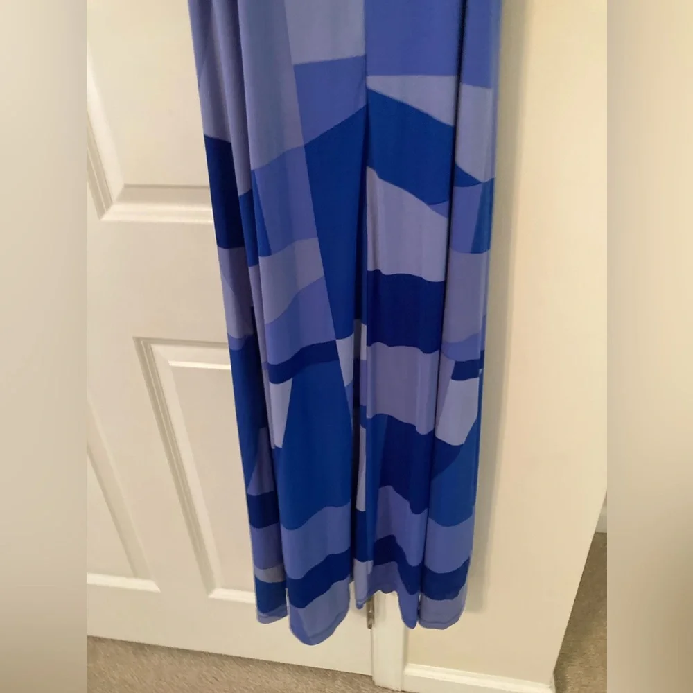 G.I.L.I Maxi Shades of Blue Maxi Dress_5